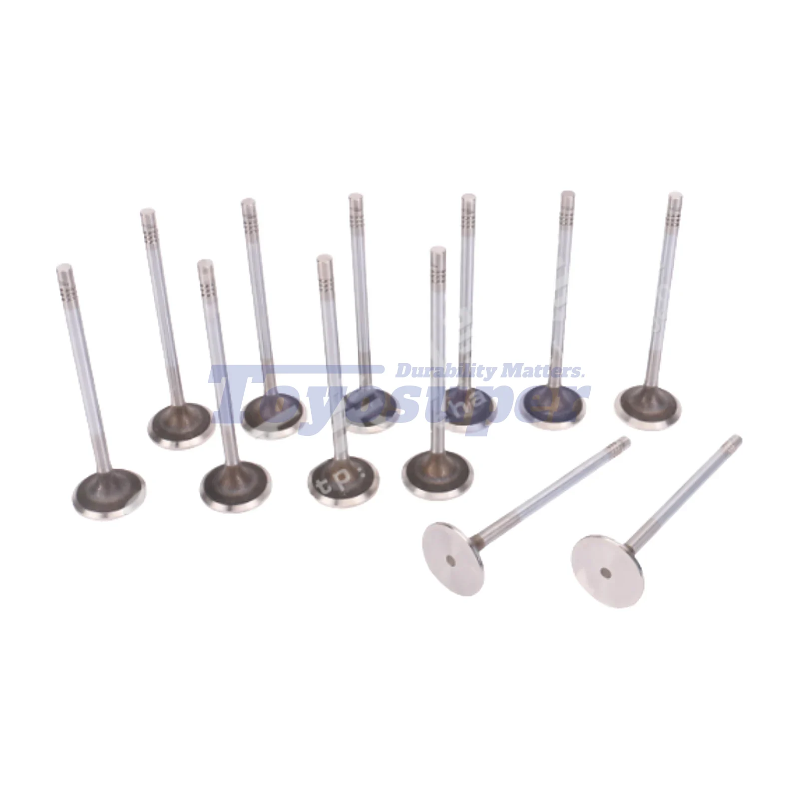 Intake Valve (12 Pcs Set) for Yuchai Bus Engine — part L3000-1007011B