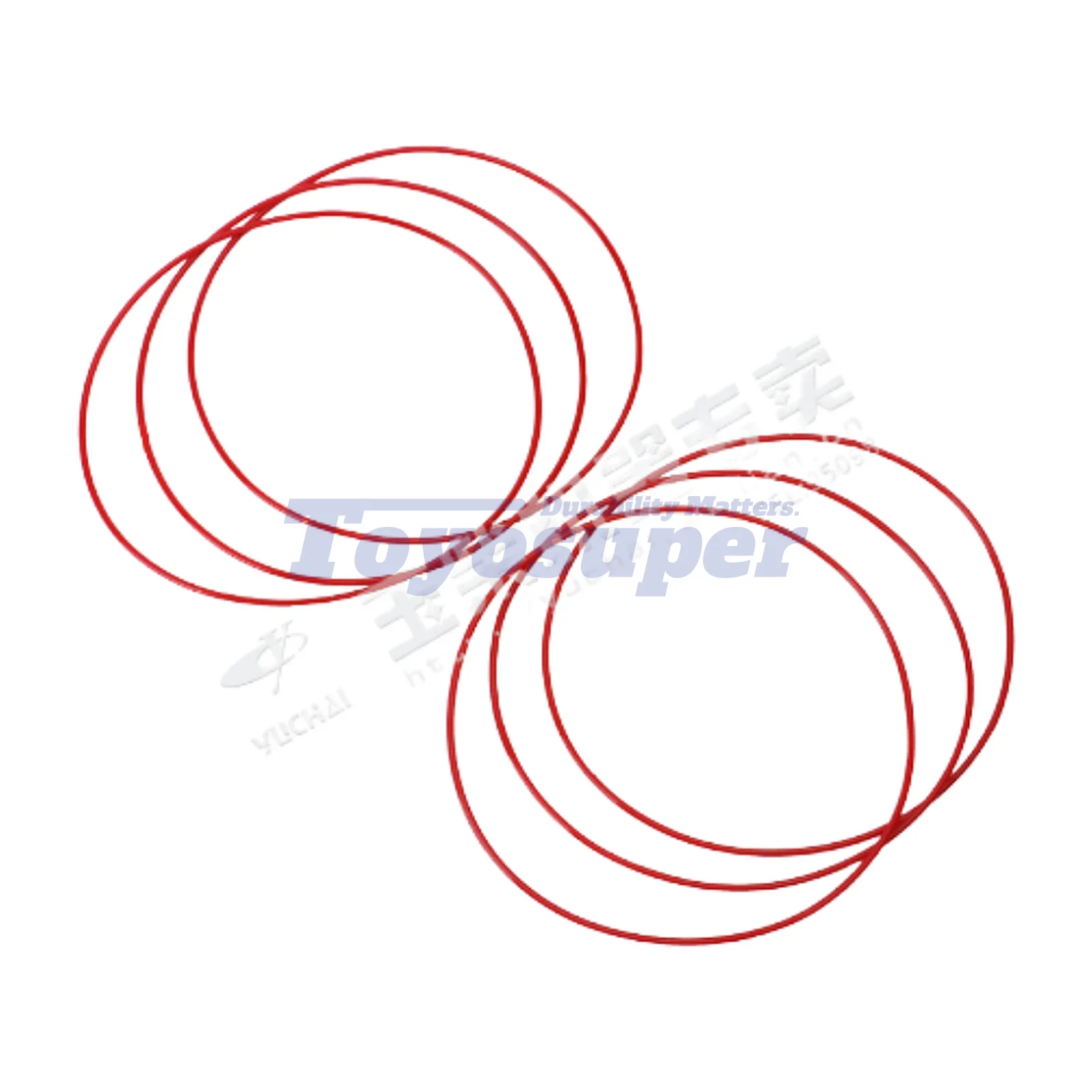 Liner O-Ring (12 Pcs Set) for Yuchai Bus Engine — part L3000-1002063