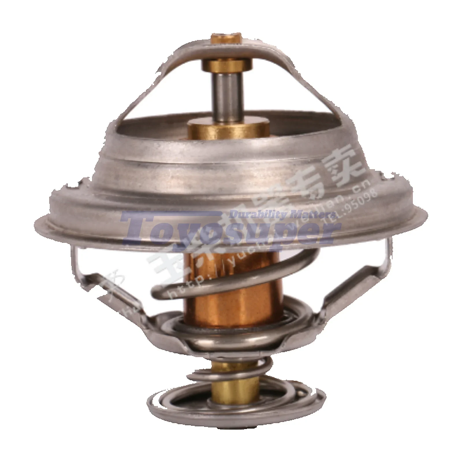 Thermostat for Yuchai Bus Engine — part L52QA-1306004B