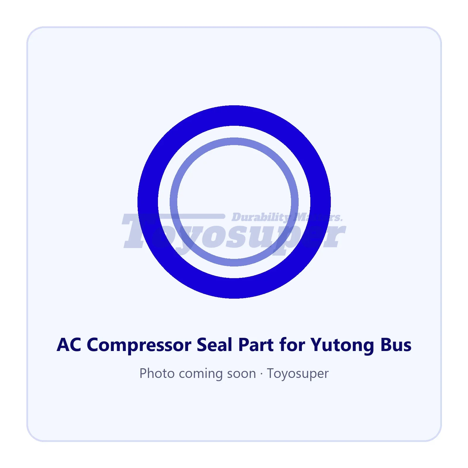 AC Compressor Seal Part for Yutong Bus — part 8126-00050